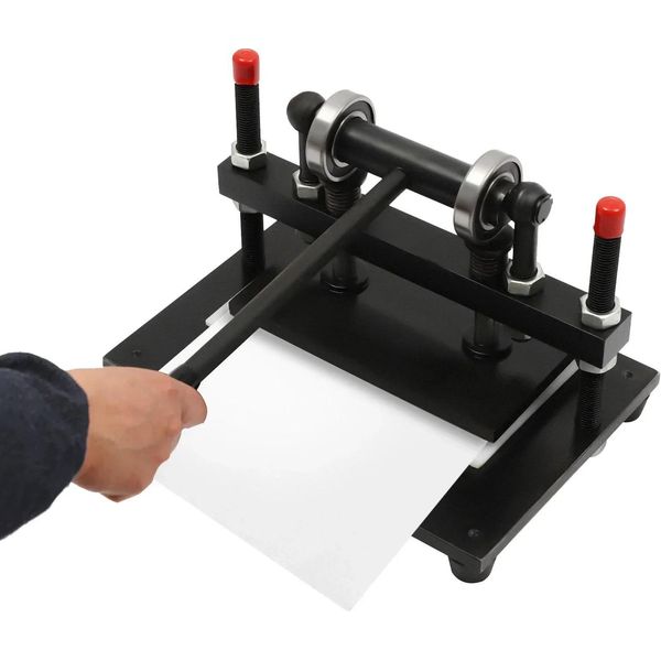 Macchina Per Goffrare La Pelle, Regolabile In Altezza, Compatibilità Versatile, Nero-image