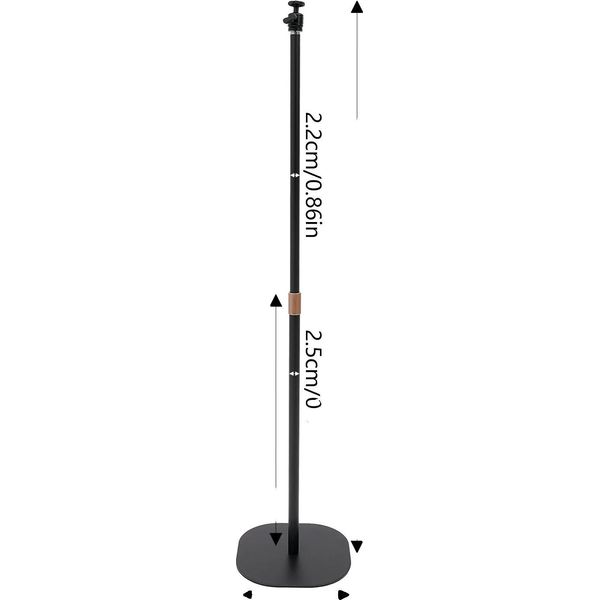 Supporto Per Proiettore, Regolabile In Altezza, Struttura Robusta, Nero-image