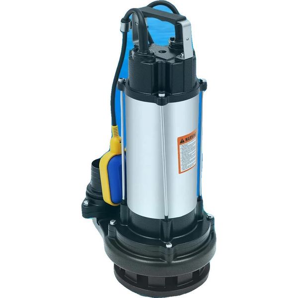 Pompa Sommersa Per Acque Reflue, Struttura In Acciaio Inossidabile, Elevata Potenza Di Aspirazione, 220 V, Ue-image