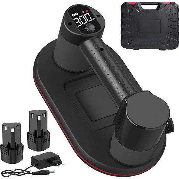 Ventosa Elettrica A Vuoto, Portata 300 Kg, Display Intelligente, 1 Pezzo (2 Batterie)-image