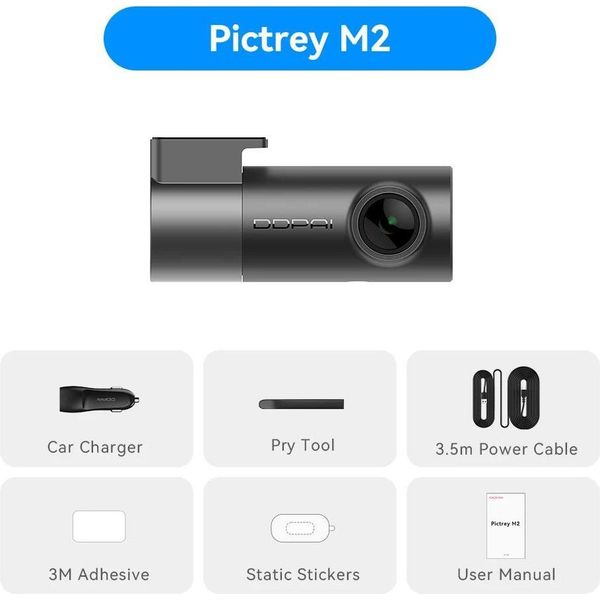 Dashcam, Risoluzione 2K, Visione Notturna, M2-B, Nessuna Scheda Sd-image