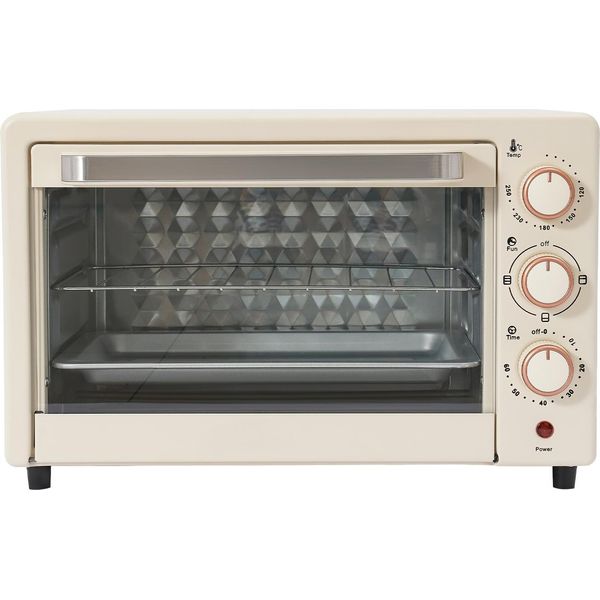 Forno Elettrico, 1000 W, 220 V, Capacità 22 L, 4 Tubi Riscaldanti, Temperatura Regolabile Da 120 °C A 250 °C-image