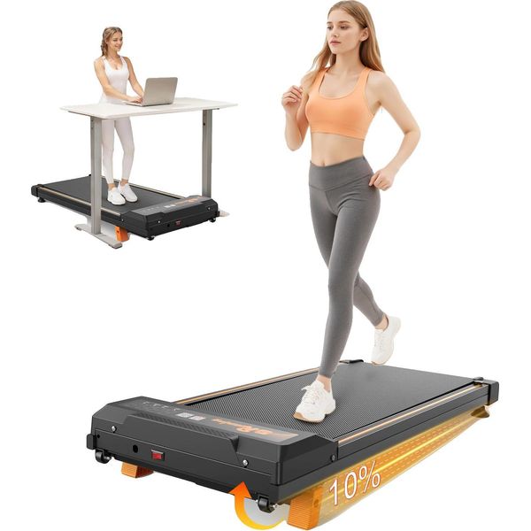 Tapis Roulant, Motore Da 2,5 Cv, Carico Massimo 120 Kg, Nero-image