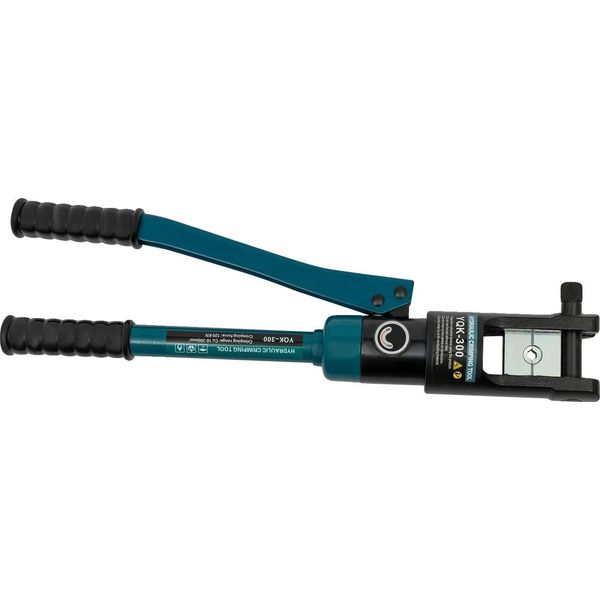 Pinza Crimpatrice Idraulica, Forza Di Crimpatura 120 Kn, Incluse 11 Matrici, Verde-image