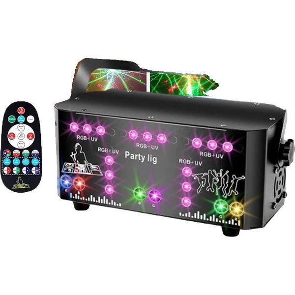 Luci Laser Da Palcoscenico, Modelli Di Fascio Rgb, Controllo Dmx, Spina Ue-image
