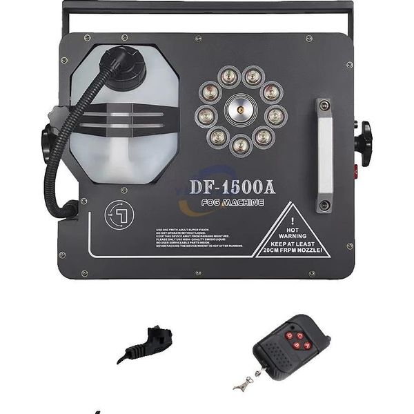 Macchina Del Fumo, Controllo Dmx, Elevata Emissione Di Fumo, 220 V, Spina Ue-image
