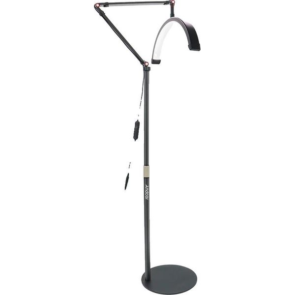Luce Video Led Da Pavimento, Luminosità Dimmerabile, Supporto Regolabile, M2X-image