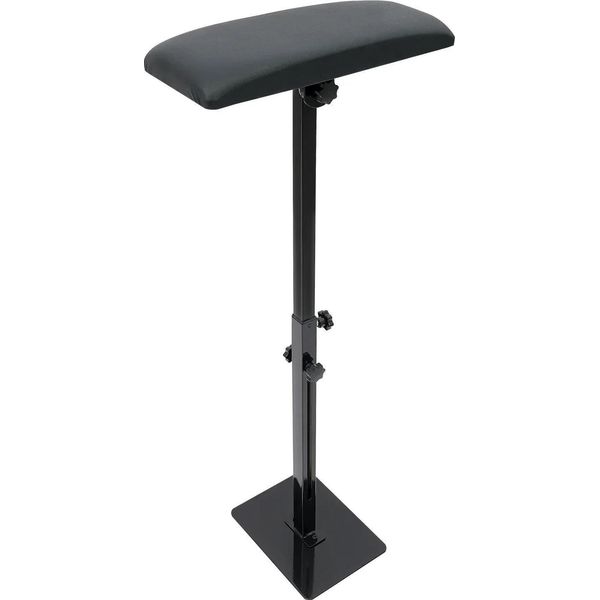 Bracciolo Tattoo, Regolabile In Altezza, Design Ergonomico, Nero-image