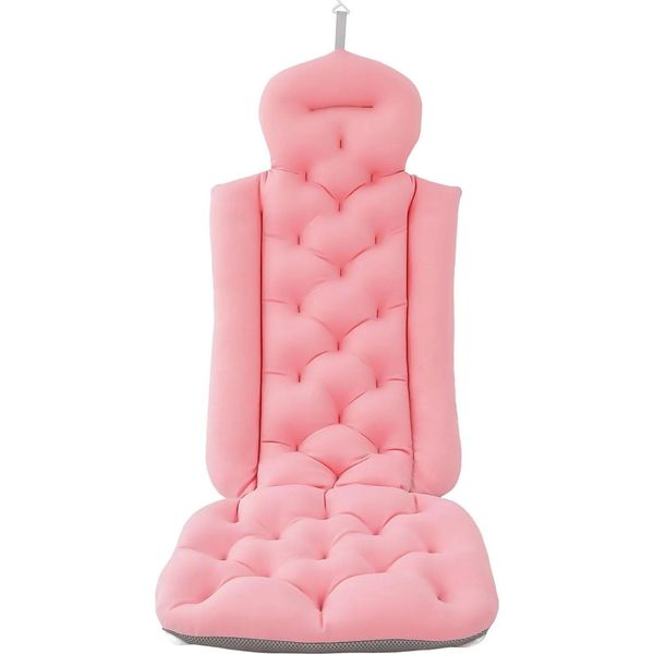 Cuscino Da Bagno, Supporto Ergonomico, Design Antiscivolo, Rosa-image