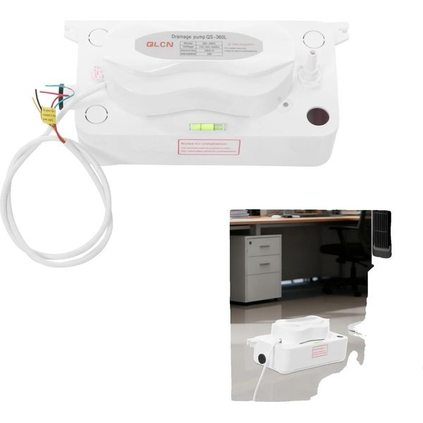 Pompa Di Condensa, Serbatoio Da 1800 Ml, Funzionamento Silenzioso, 220 V, Bianco, Ue-image