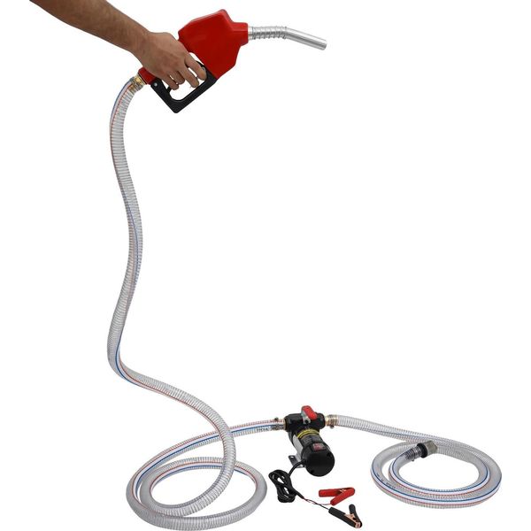 Pompa Diesel, 175 W, 12 V, Portata Massima 45 L/Min, Prevalenza Massima 10 M, Velocità 3600 Giri/Min-image