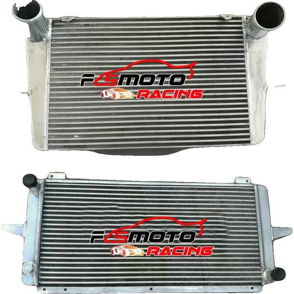 Radiatore In Alluminio, Dimensioni Nucleo 650 Mm X 308 Mm X 50 Mm, Dimensioni Ingresso/Uscita 32 Mm, Dimensioni Nucleo Intercooler 600 Mm X 400 Mm X 45 Mm, 4 File, Adatto Per Ford Escort/Sierra 1982-1997-image