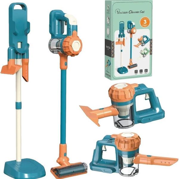 Aspirapolvere Giocattolo, Materiale Plastico, Dimensioni 25 X 10 X 10 Cm, Compatibilità 3-6 Anni, Potenza Di Aspirazione Delicata, .-image