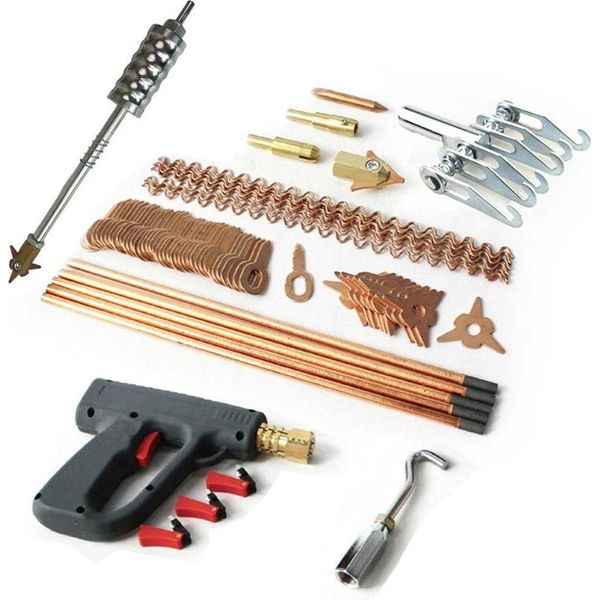 Set Di Attrezzi Per Riparare Ammaccature, Set Da 86 Pezzi, Materiali Resistenti, Nero-image