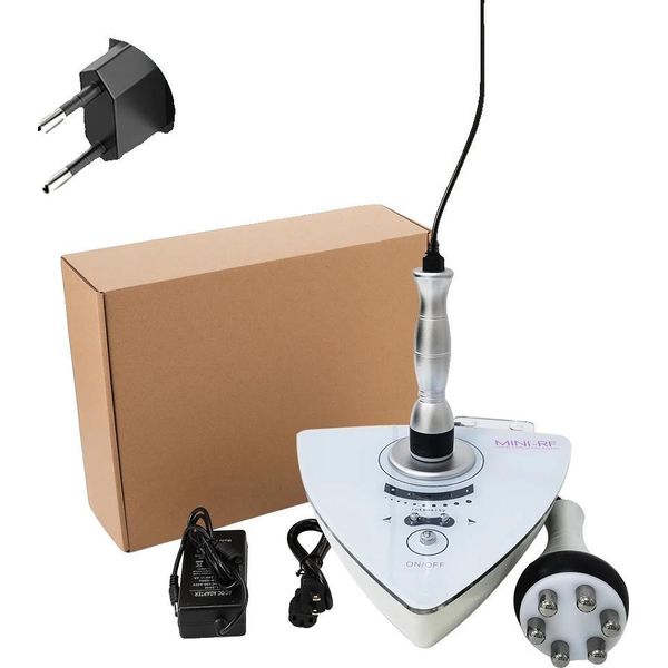 Mini Dispositivo Di Bellezza Rf, Macchina Per Il Viso, Soluzione Anti-Invecchiamento, Spina Ue-image