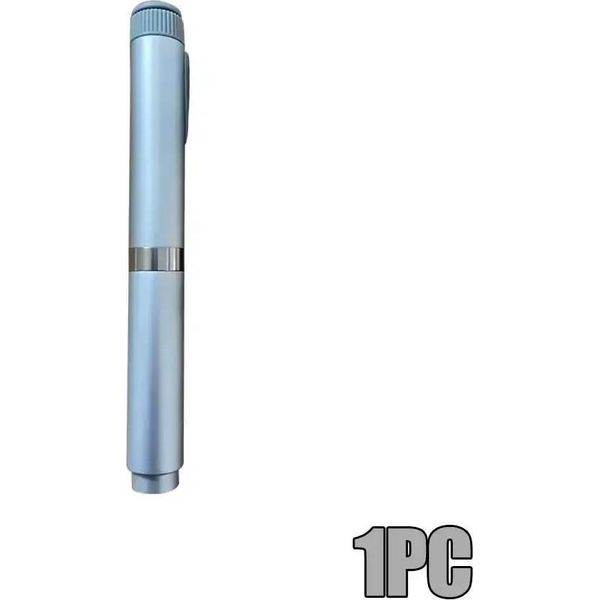 Penna Per Iniezioni Di Insulina, Design Ergonomico, Compatibilità Versatile, 1 Penna Argentata-image