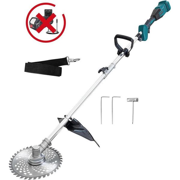 Tosaerba Elettrico, Motore Brushless, Design Ergonomico, Senza Batteria-image