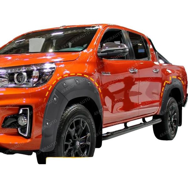 Allargamenti Parafango, Facile Installazione, Struttura Robusta, Toyota Hilux Revo-image