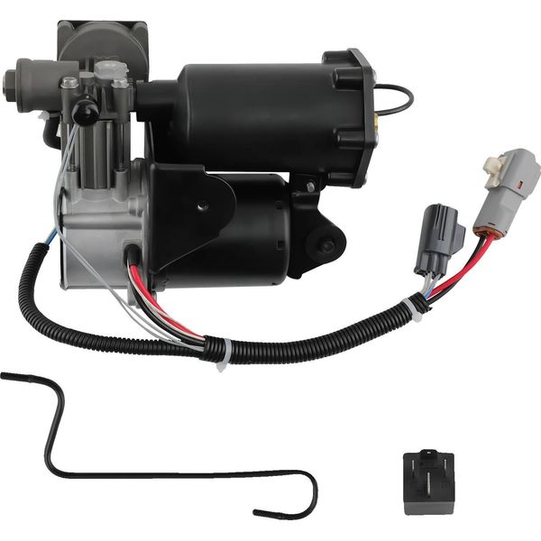 Compressore Per Sospensioni Pneumatiche, Lunghezza Articolo 32 Cm, Larghezza Articolo 19 Cm, Altezza Articolo 19 Cm, Peso Articolo 4 Kg, Compatibilità Con LR3 E Range Rover Sport.-image