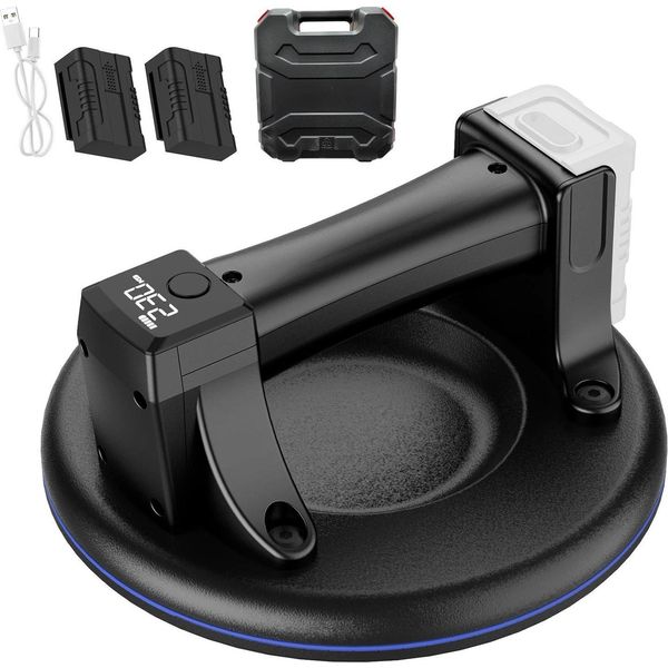 Ventosa A Vuoto, Portata 230 Kg, Design Per Carichi Pesanti, Con 2 Batterie-image