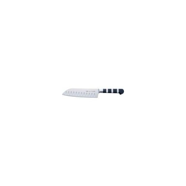 Serie 1905 Santoku Kullenschliff, 18Cm, Messer Schwarz/Silber-image