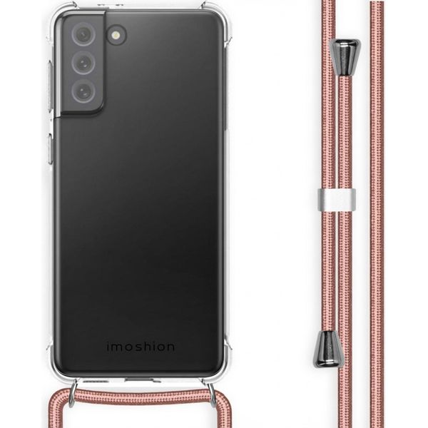 Imoshion Custodia Protettiva Samsung Galaxy S21 Fe Con Fascia Posteriore Con Catena Custodia Per Cellulare Per Samsung Galaxy S21 Fe - Trasparente-image
