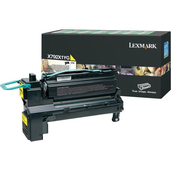 Lexmark X792X1YG Cartuccia Toner Originale Lexmark Giallo Programma Di Ritorno (00X792X1YG,0X792X1YG,X792X1YG)-image