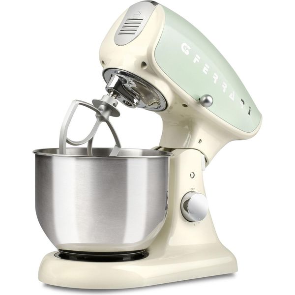 G3 Ferrari Pastaio Deluxe Robot Impastatrice Planetaria 1200 W Beige Menta-image
