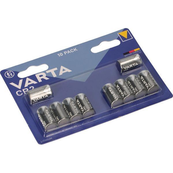 Varta Cr 2 Sp - Lithium Batterie, CR2, 920 Mah, 10Er-Pack (6206301461)-image