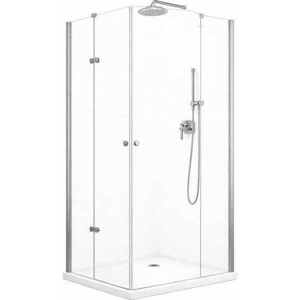Glaswerk Westfalen - Boxdoccia Angolare Cornelia 120X80X195 Cm Con Piatto Doccia / Sifone-image