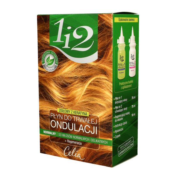 Celia Hair 1I2 Liquido Per Permanente A Base Di Erbe Con Cheratina - Normale 1Op.-image