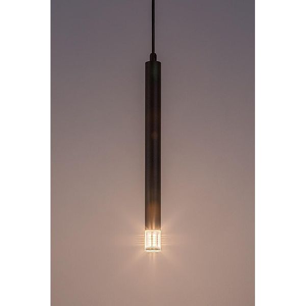 Rabalux 72356 Lampade A Sospensione Ramira G9 1X Max 5 Metallo Acrilico Nero-image