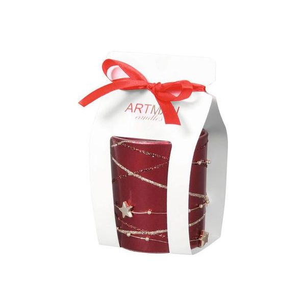 Candela In Vetro Girlanda Profumata 180G-image