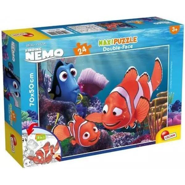 Maxi Puzzle Bifacciale 24El Dov'è Nemo 74112-image