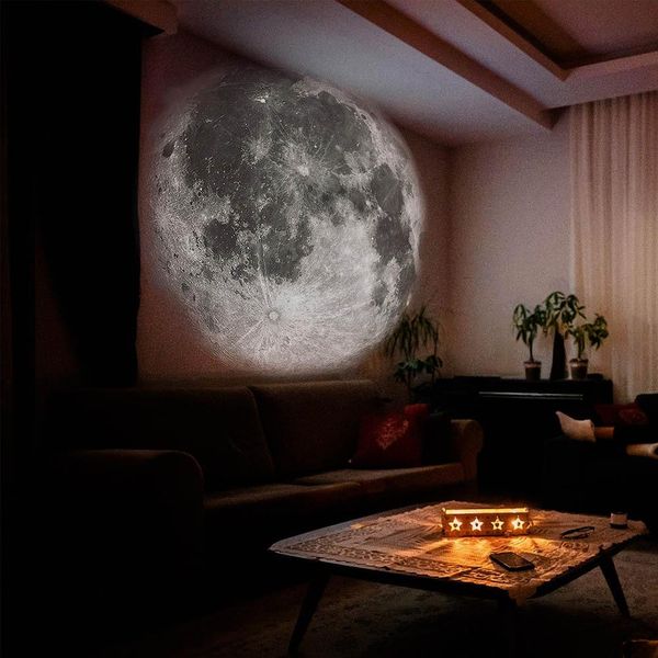Bambini Alieni Luce Notturna Led Cielo Stellato Luce Planetario Proiettore Luce Notturna Stellata Lampada Di Proiezione Ricaricabile Festa Camera Da Letto Decorazione Per Bambini Regali Per Bambini-image