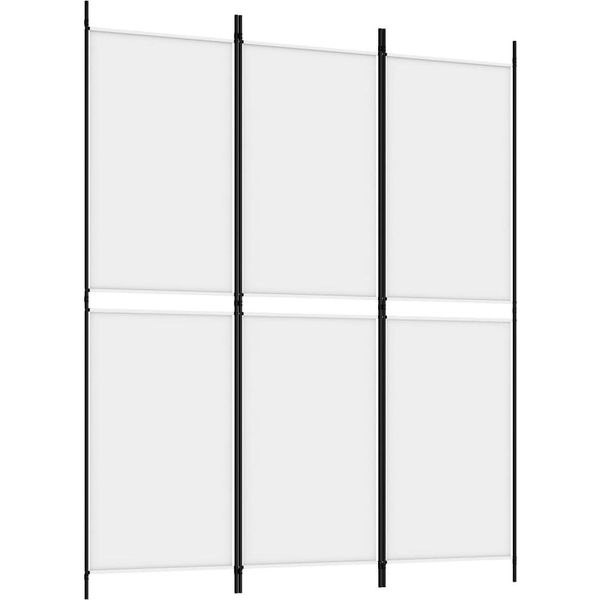 Syfax™ Divisorio A 3 Pannelli Bianco 150X180 Cm In Tessuto-image