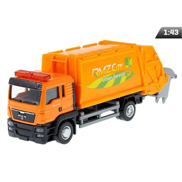 Modello 1:64, Rmz City Man Camion Della Spazzatura-image