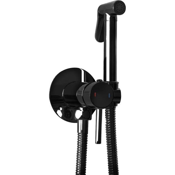 Rubinetto Da Bidet Rea Lungo Loop Black Metallic-image
