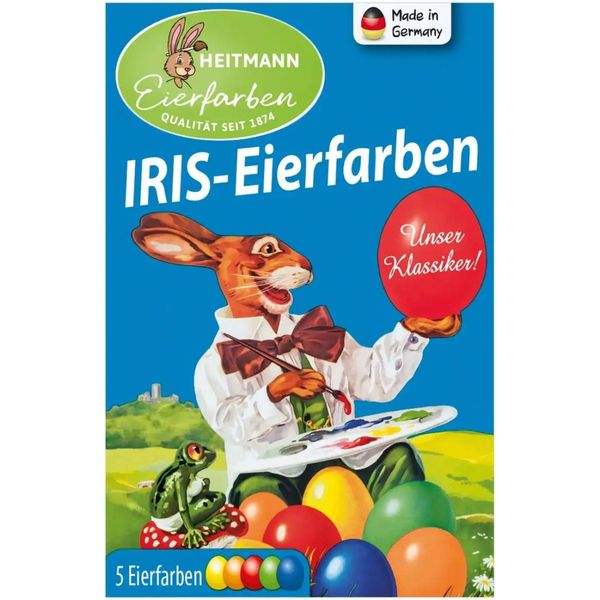 Heitmann Eierfarben 1024442 Uovo Di Pasqua Colore Iris - Classico-image