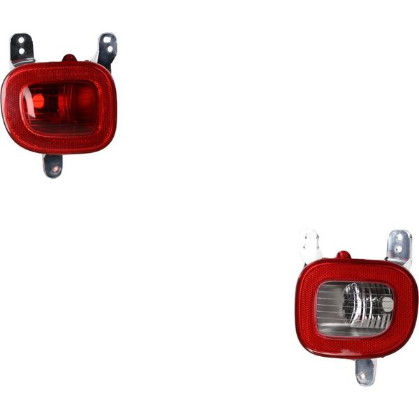 Johns, Set Di Fendinebbia Posteriore Destro E Sinistro Adatto A Jeep Renegade Bu 07/14- Nuovo 51848138 51953205 0000051848138 0000051953205-image