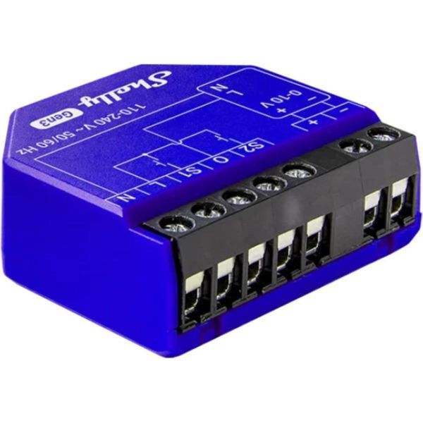 Shelly - """Dimmer 0-10V O 1-10V Pm Gen3"""" Da Incasso - Telefono"-image