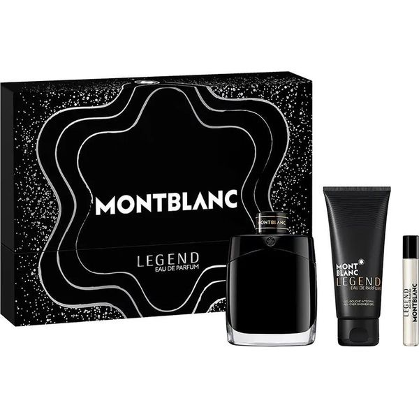 Mont Blanc Legend Set Eau De Parfum, 100 Ml + Eau De Parfum Miniature, 7,5 Ml + Gel Doccia, 100 Ml-image