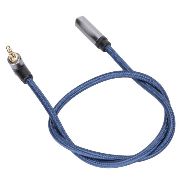 3.Cavo Di Prolunga Audio Da 5 Mm Femmina A 90° Maschio, Cavo Audio Da 3,5 Mm Femmina A 90° Maschio, Cavo Audio Stereo Da 3,5 Mm Femmina A 90° Maschio, Cavo Audio A 4 Conduttori A 90 Gradi, Cavo Di Prolunga Per Cuffie, Cavo Audio-image
