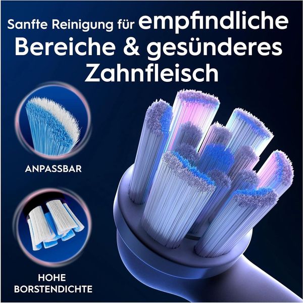 Oral-B Io Sanfte Reinigung Original AufsteckbüRsten, 8 StüCk, Weiß-image