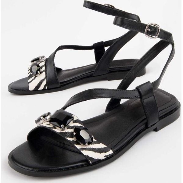 Montevita Flache Sandale Mirea4 Schwarz-image