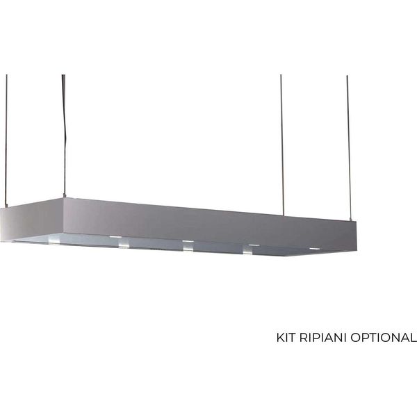 Cappa Mensola Isola Cm 176X54 - Inox - 900 M3/H-image