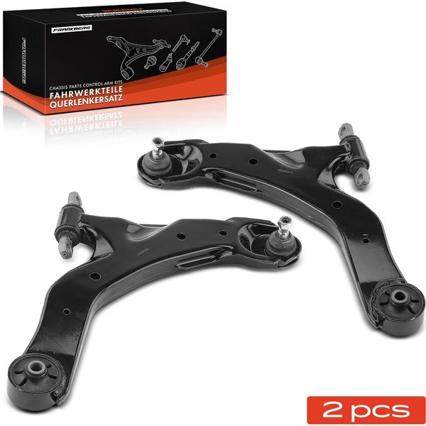 Frankberg 2X Wishbone Anteriore Destro Sinistro Inferiore Per Kia Cerato Notchback-image