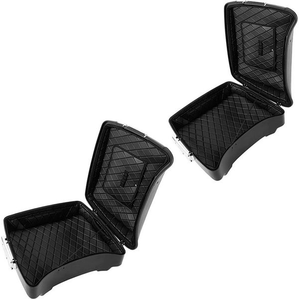Set Di 2X Rivestimenti Interni Per Harley Davidson Touring Topcase Chopped 1-image