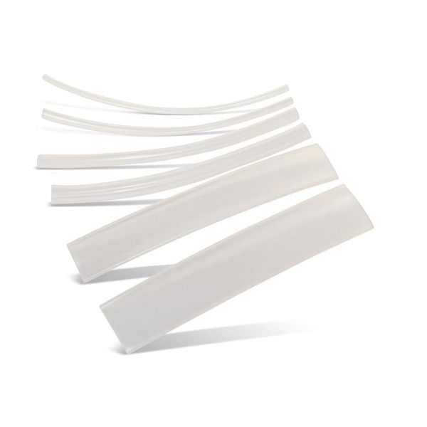 Assortimento Di Tubi Termorestringenti, 100 Pezzi, Bianco-image