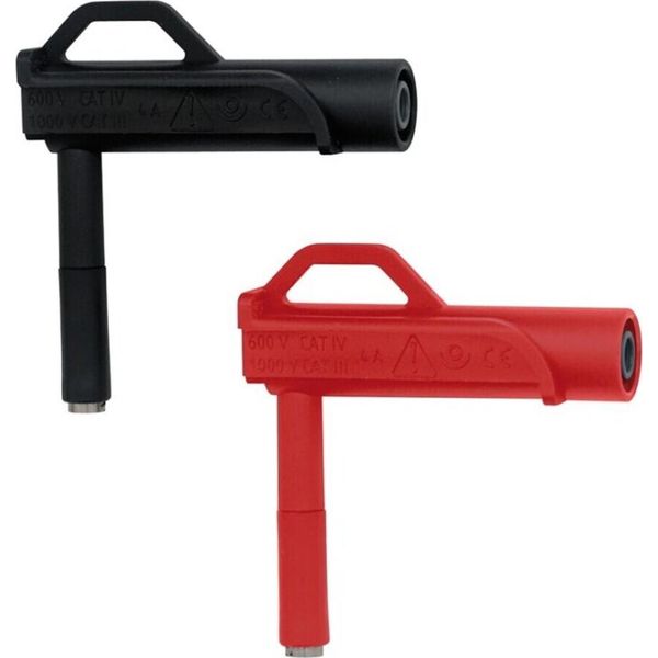 Set Di Punte Magnetiche Chauvin Arnoux Rosso E Nero P01103058Z-image